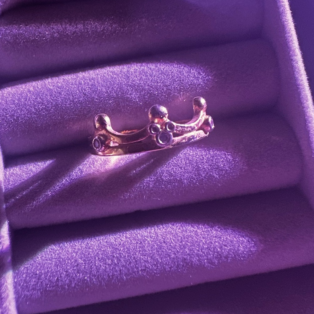 Gold Disney ring
